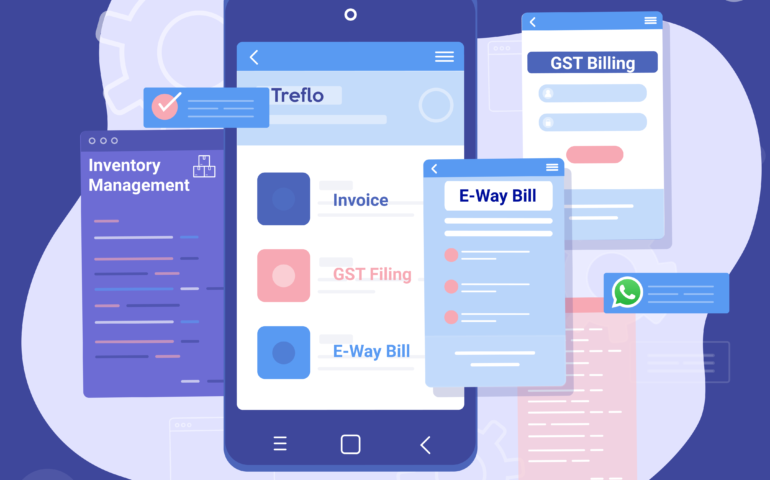 Generate GST invoice with Treflo.com